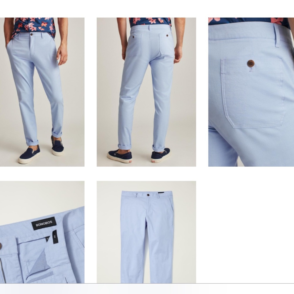 Yarn Dye Stretch Lightweight Chino 38